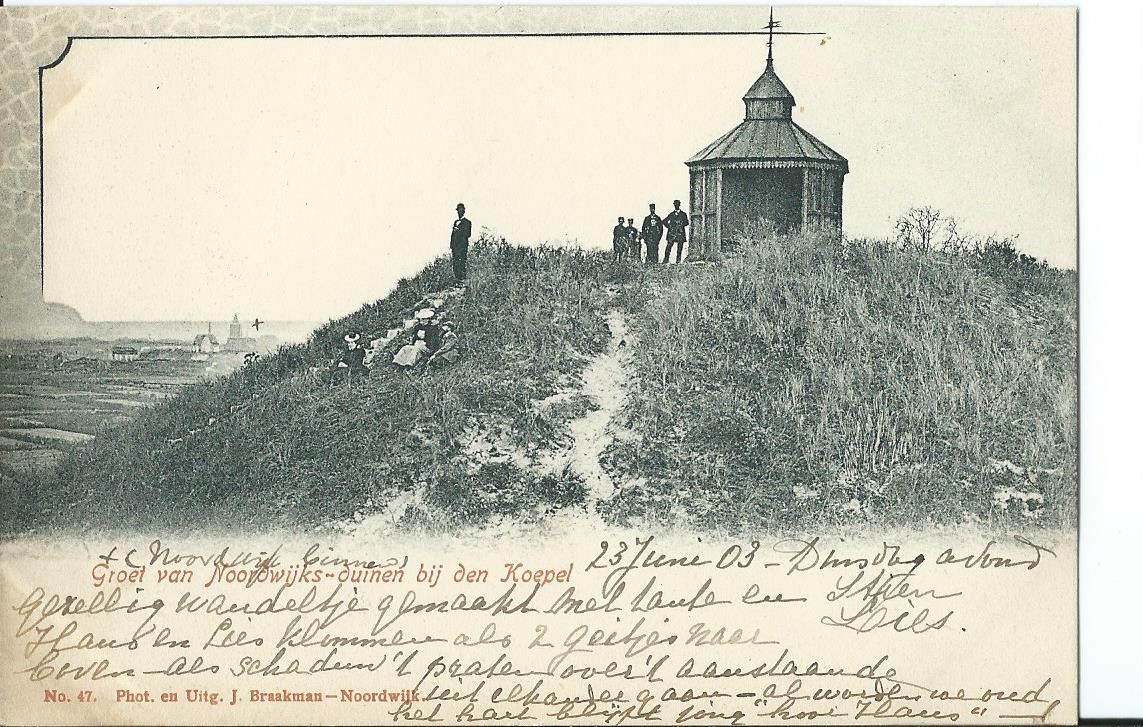 Noordwijk aan Zee, Groet van Noordwijk's  duinen bij den Koepel