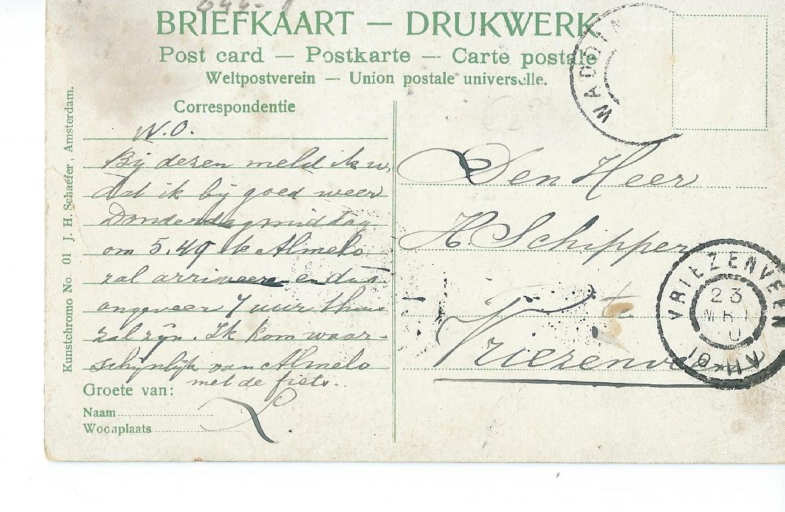 Hillegom (ZH), Groeten
