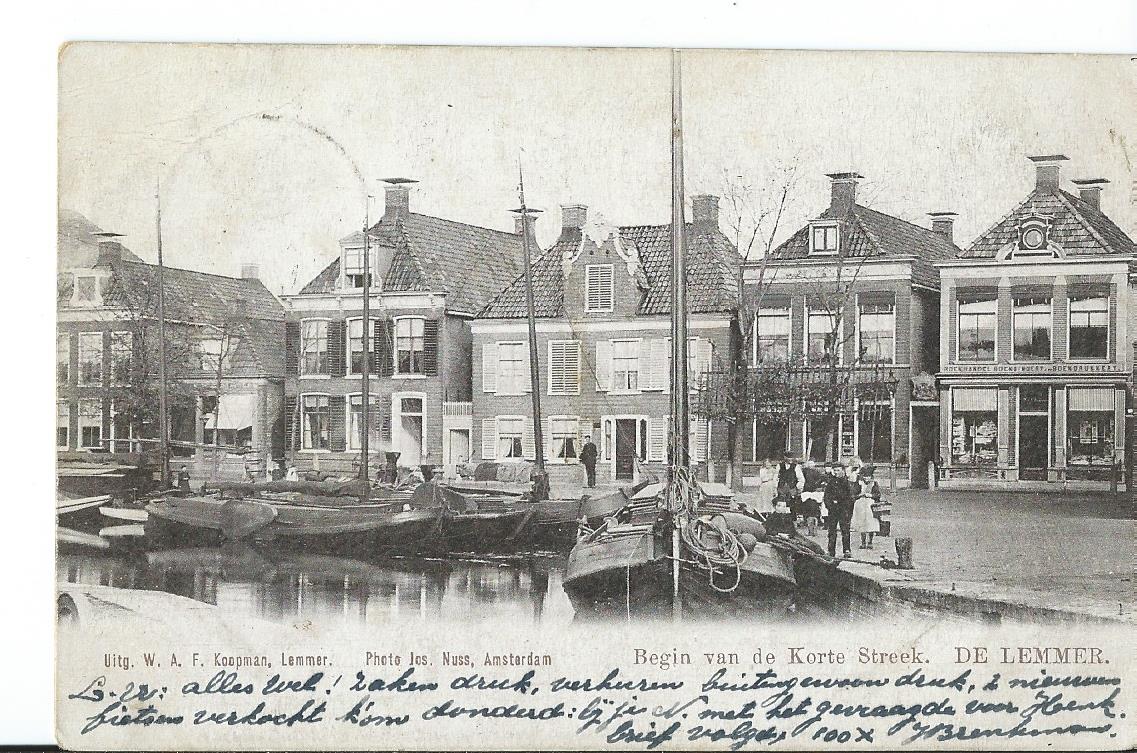 Lemmer (FR),  Begin van de Korte Streek , De Lemmer
