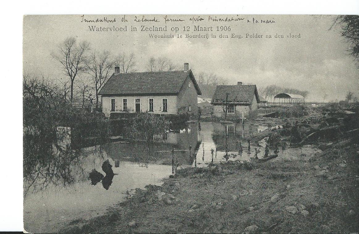 Zeeland (ZL), Watervloed op 12 Maart 1906