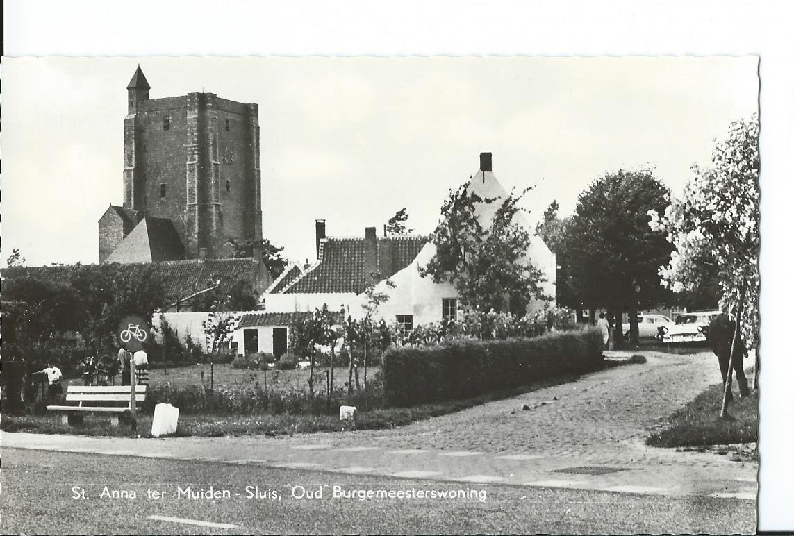 Sint Anna ter Muiden (ZL), Sluis - Oud Burgemeesterswoning