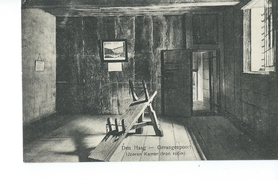 's-Gravenhage (NH), Gevangenpoort. IJzeren Kamer
