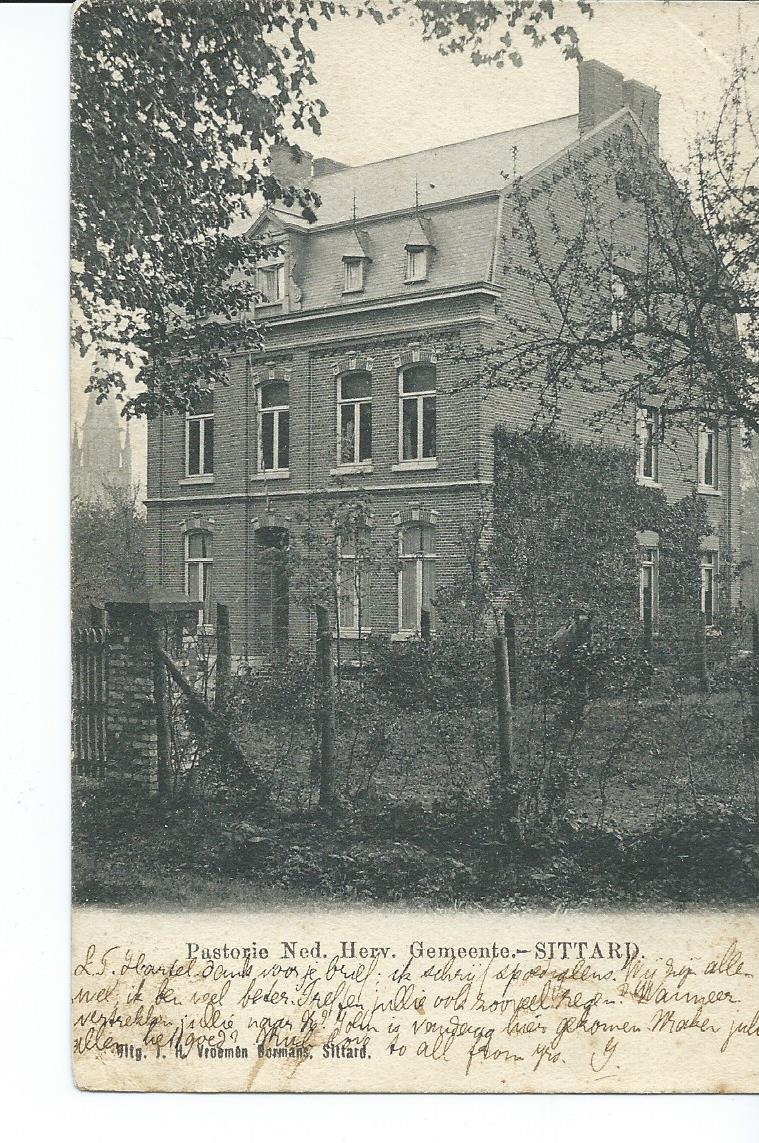 Sittard (LB), Pastorie Ned. Herv. Gemeente