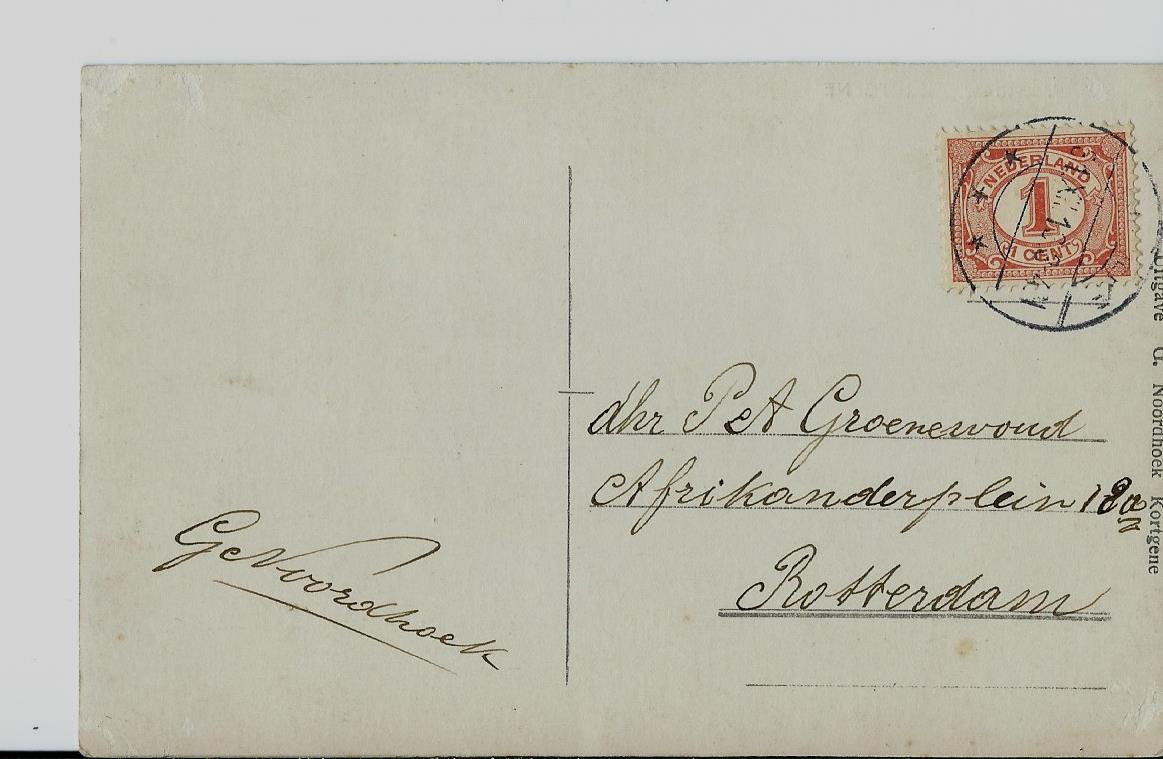 Kortgene (ZL), Voorstraat, Fotokaart - 2436