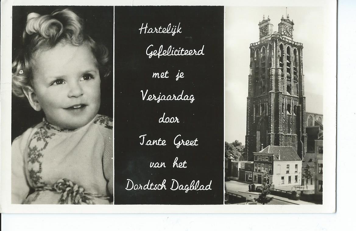 Dordrecht (ZH), Hartelijk Gefeliciteerd