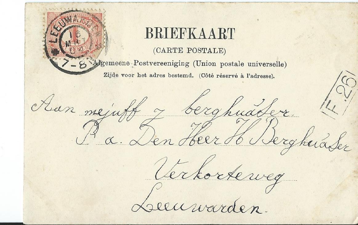 Leeuwarden (FR), Willemskade op marktdag