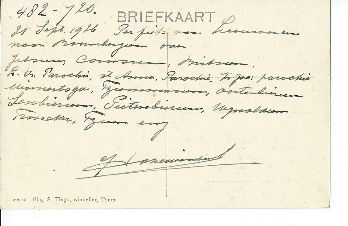 Tzum (FR), Westkant