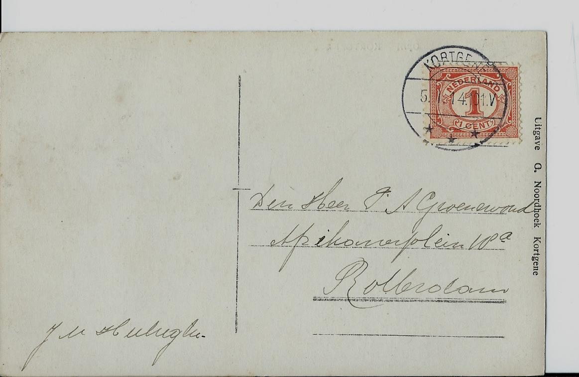 Kortgene (ZL), Oprit, Fotokaart - 2438