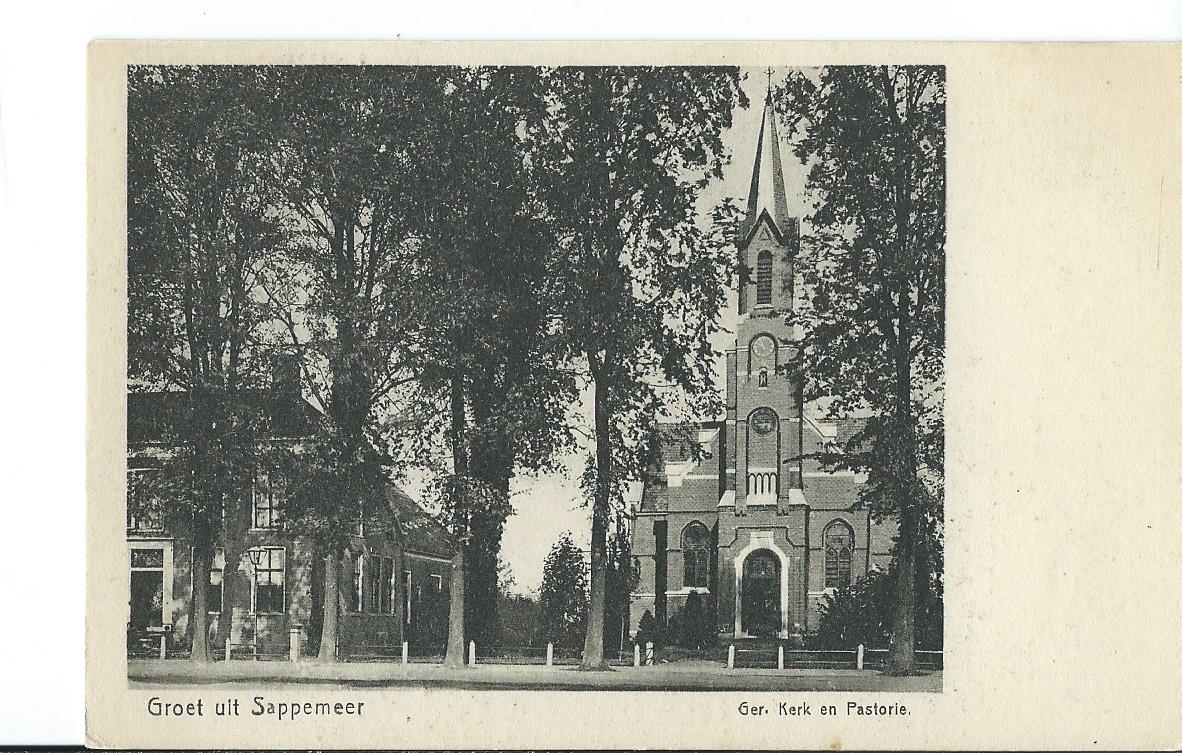 Sappemeer (GR), Ger. Kerk en Pastorie