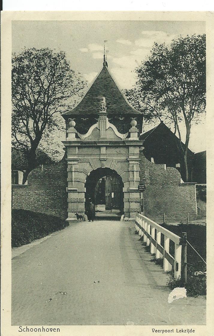 Schoonhoven (ZH),  Veerpoort Lekzijde