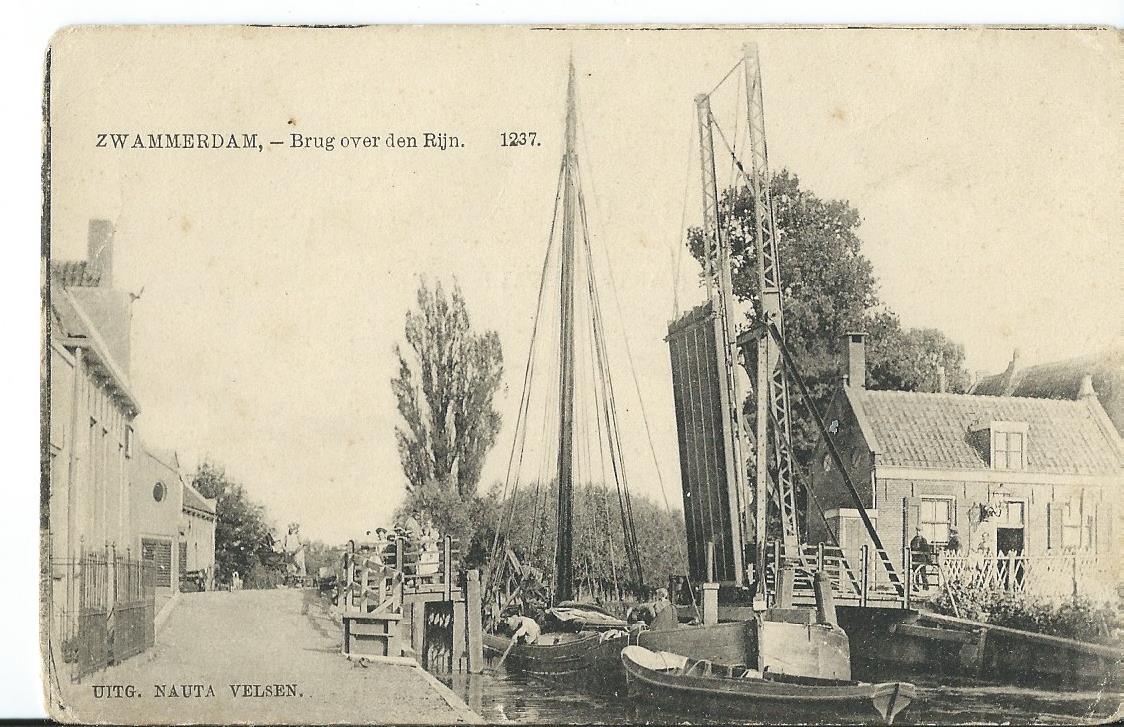 Zwammerdam (ZH), Brug over de Rijn