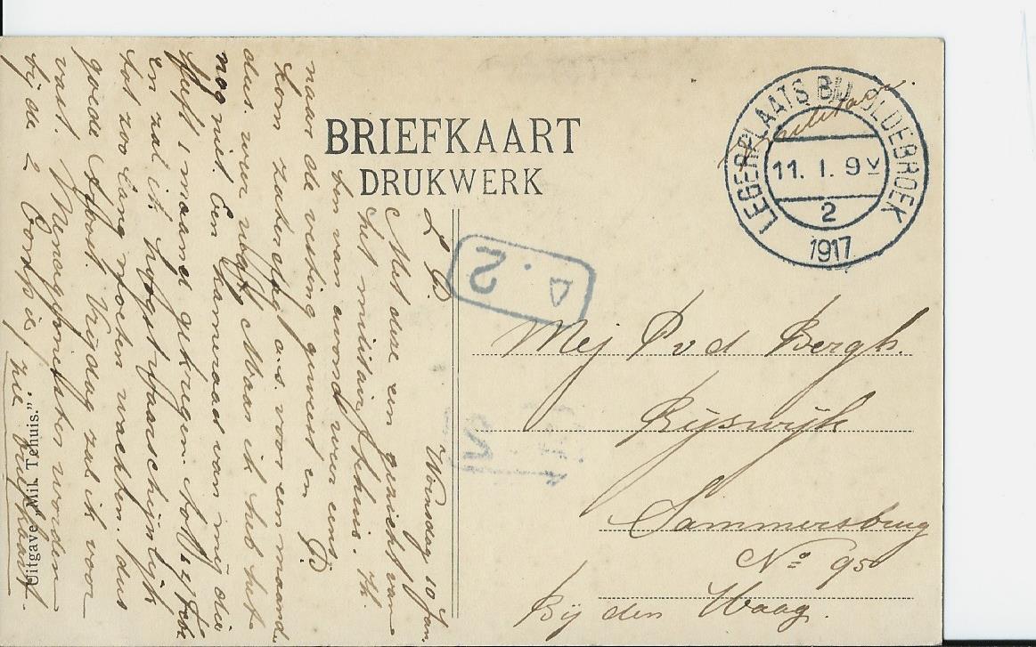 Oldebroek (GL),  Tehuis voor Militairen - Legerplaats - 2416