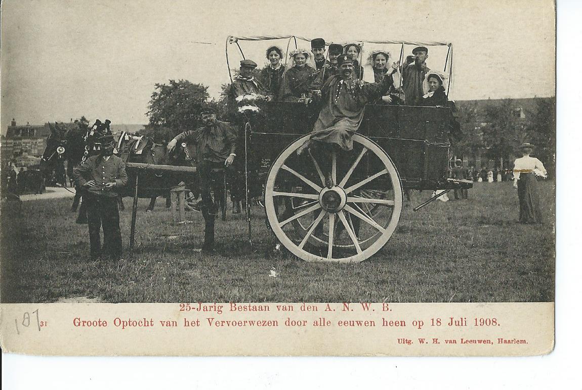 Haarlem (NH), 25-Jarig bestaan van den A.N.W.B.