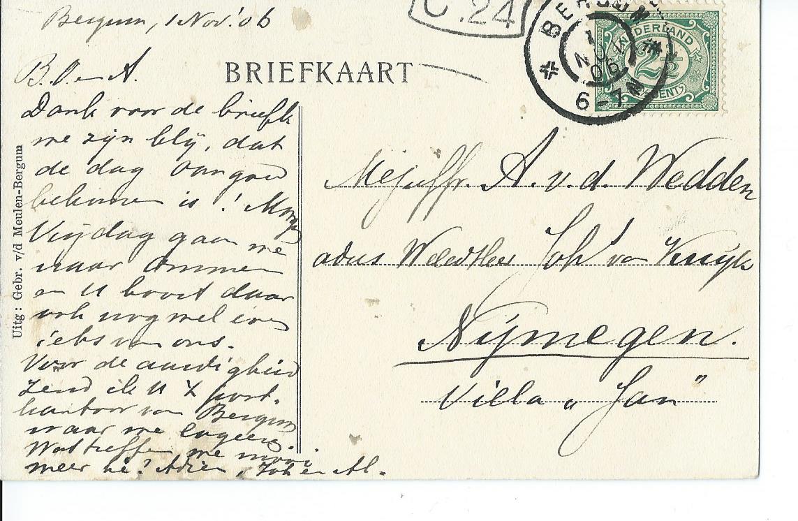 Bergum (FR), Het nieuwe Postkantoor