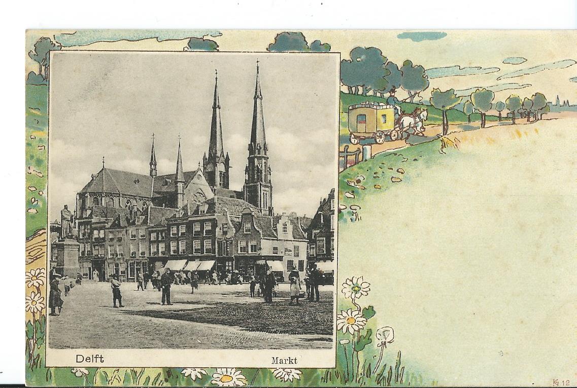 Delft (ZH), Markt, 2539