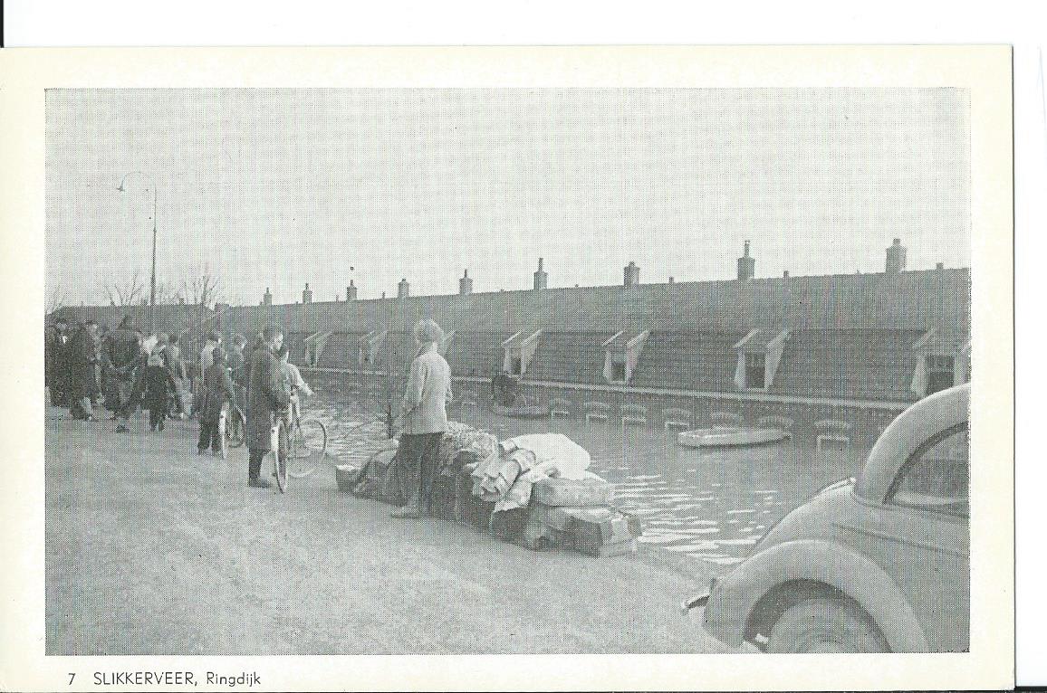 Slikkerveer (ZH), Ringdijk, Watersnood 1953