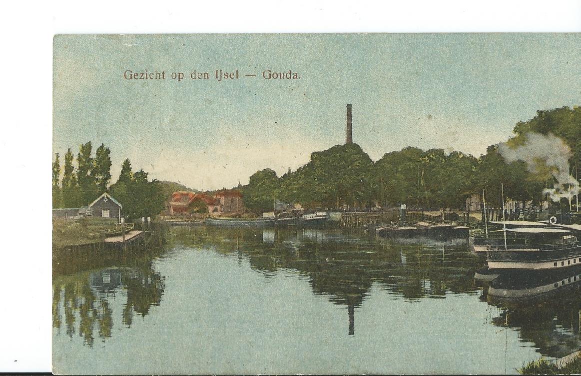 Gouda (ZH), Gezicht op den IJsel, 2531