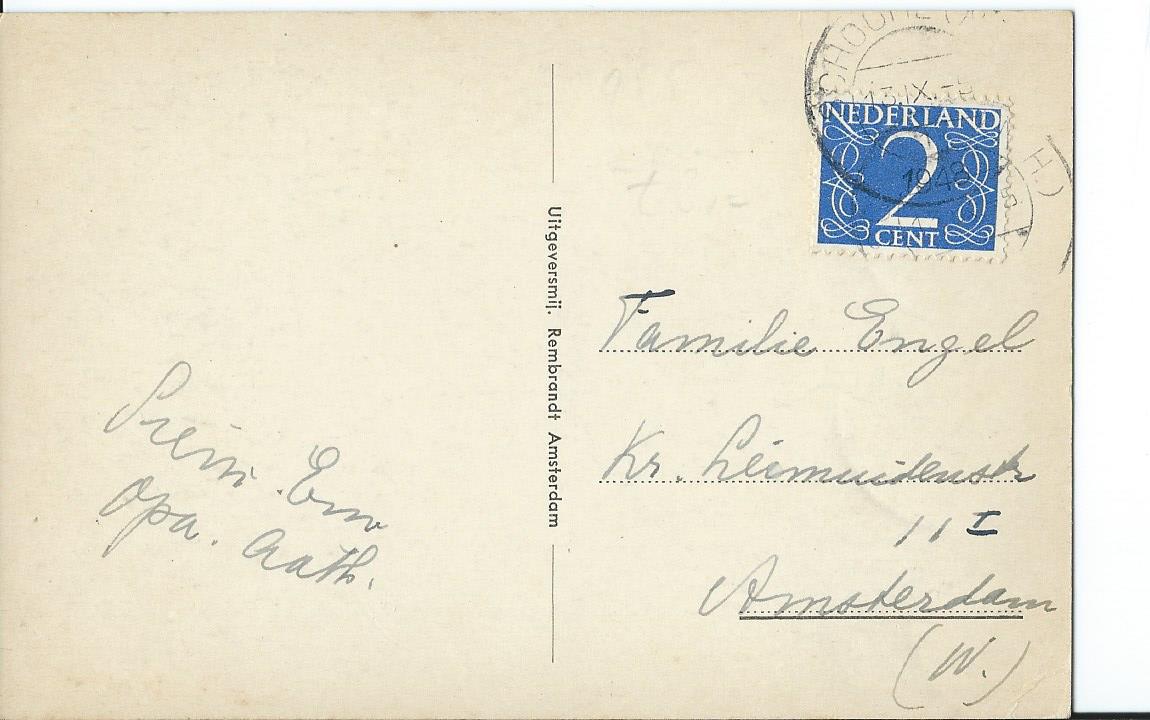 Bergen (NH), Karel de Grootelaan met gezicht op Ruinekerk