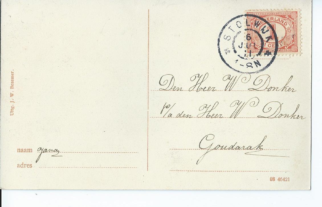 Stolwijk (ZH), Gezicht op het Raadhuis, 2701