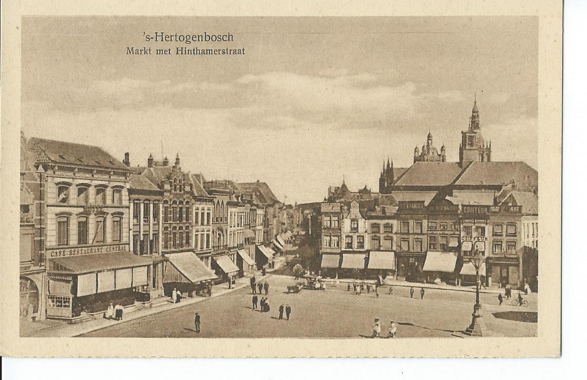 's-Hertogenbosch (NB), Markt met Hinthamerstraat