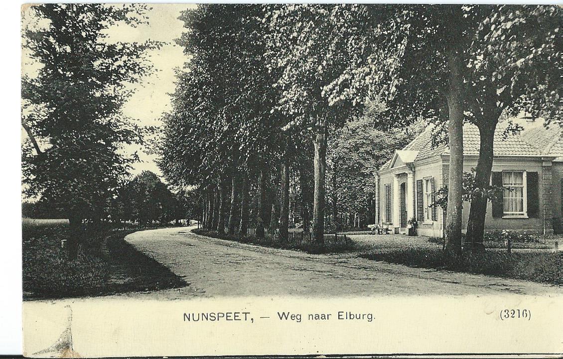 Nunspeet (GL), Weg naar Elburg