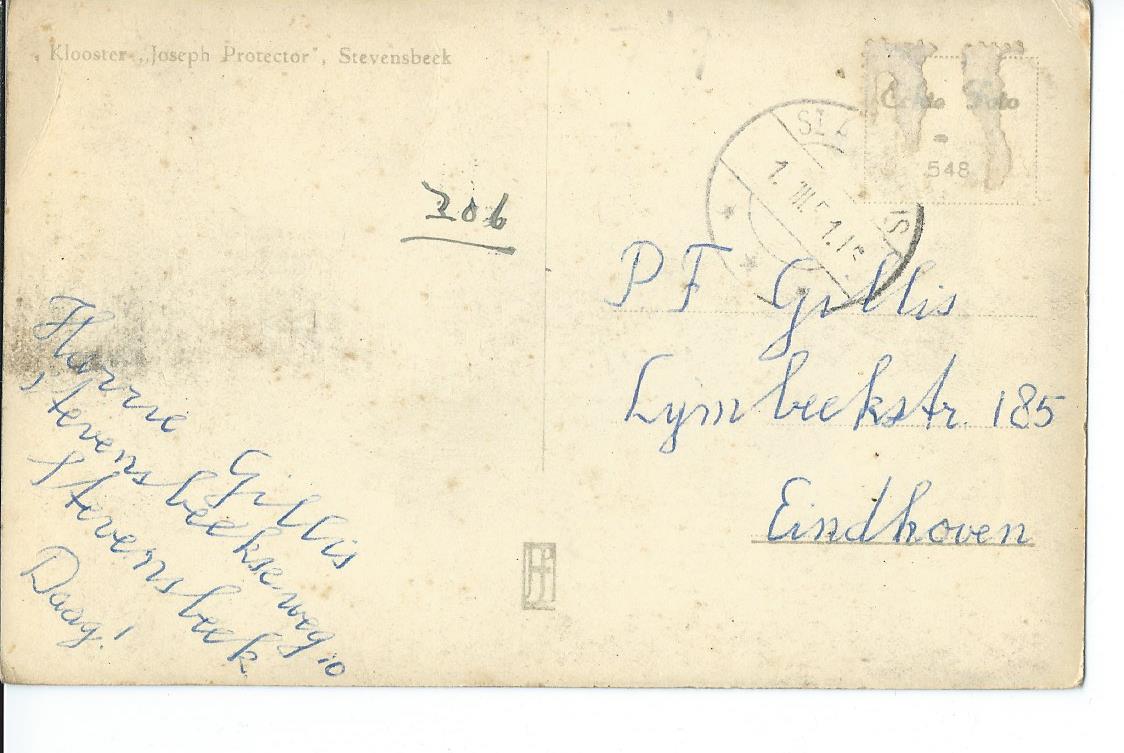Stevensbeek (NB), Klooster "Joseph Protector", 2732