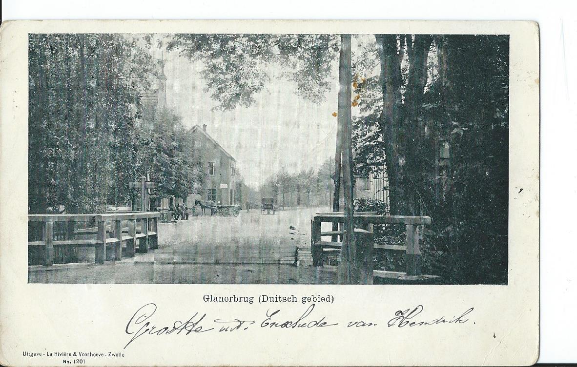 Glanerbrug (OV), Duitsch gebied
