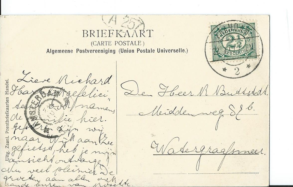 Zaandam (NH), Postwissel