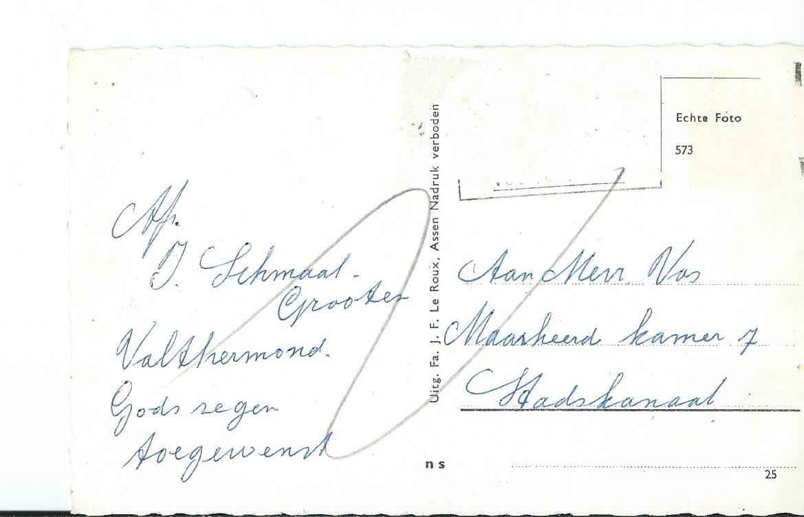Valthermond (DR), Groeten