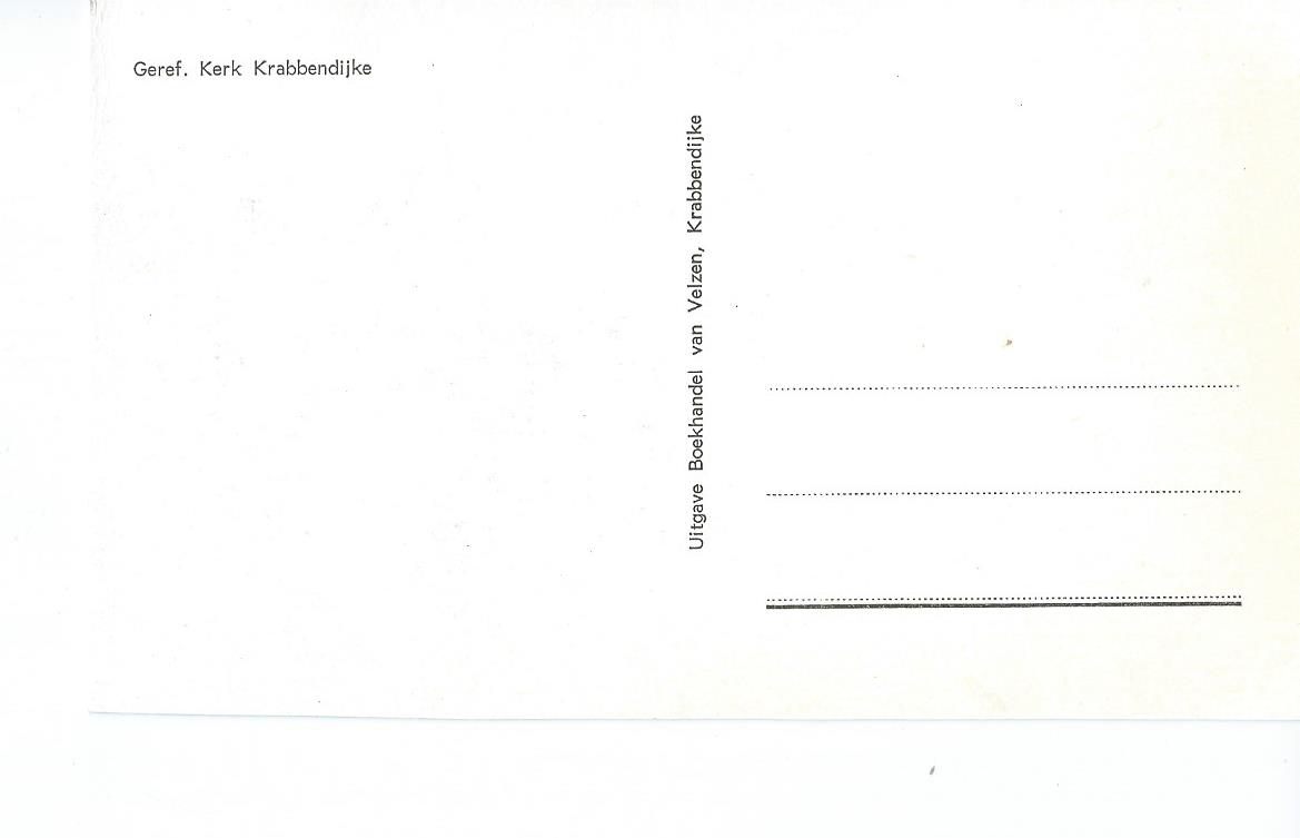 Krabbendijke (ZL), Geref. Kerk
