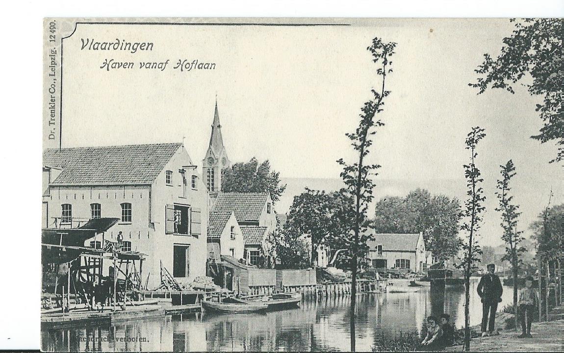 Vlaardingen (ZH), Haven vanaf Hoflaan