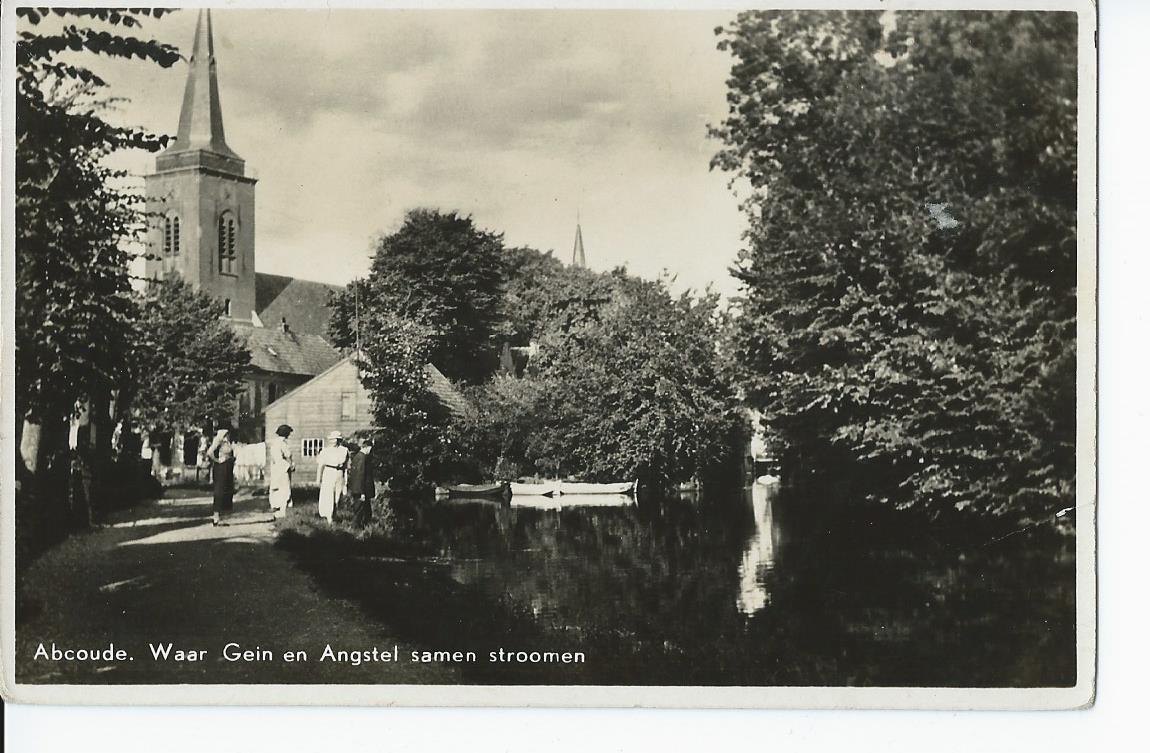Abcoude (UT), Waar Gein en Angstel samen stroomen - 2440