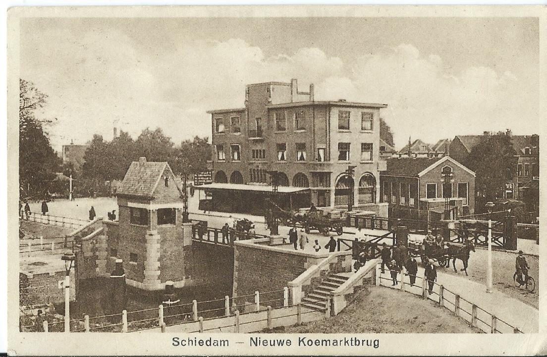 Schiedam (ZH), Nieuwe Koemarktbrug, 2700