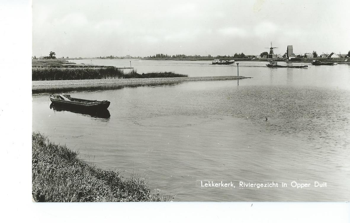 Lekkerkerk (ZH), Riviergezicht in Opper Duit