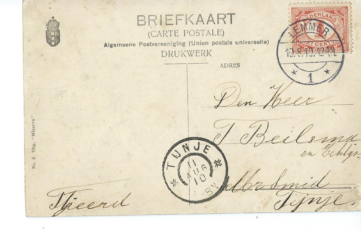 Friesland (FR), Overstrooming 1910, Broodbezorging in een zeilschuit