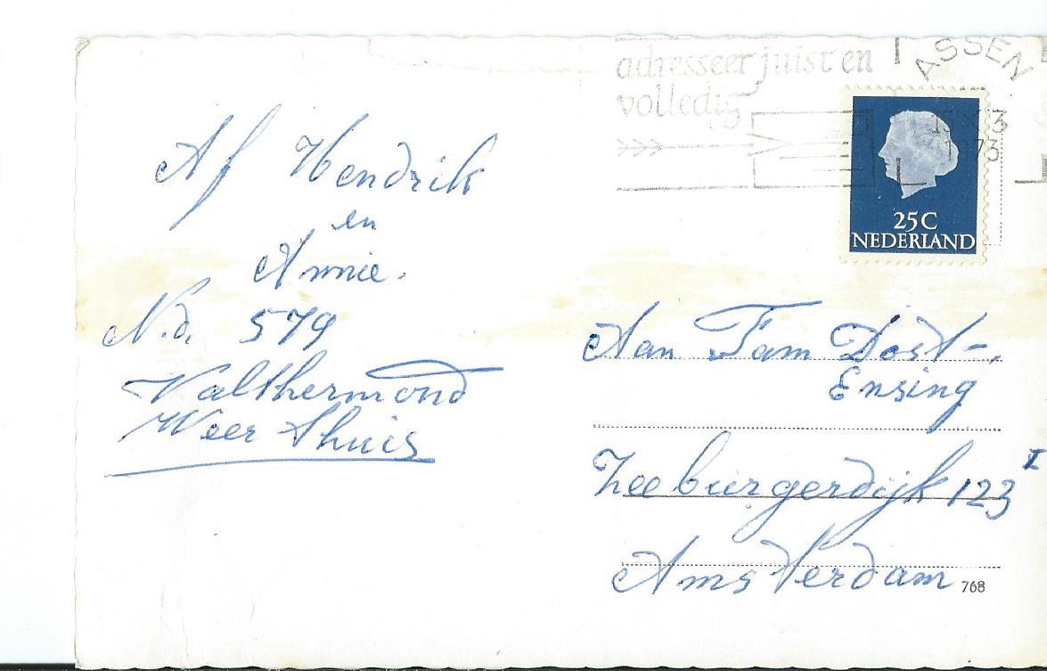 Valthermond (DR), Groeten