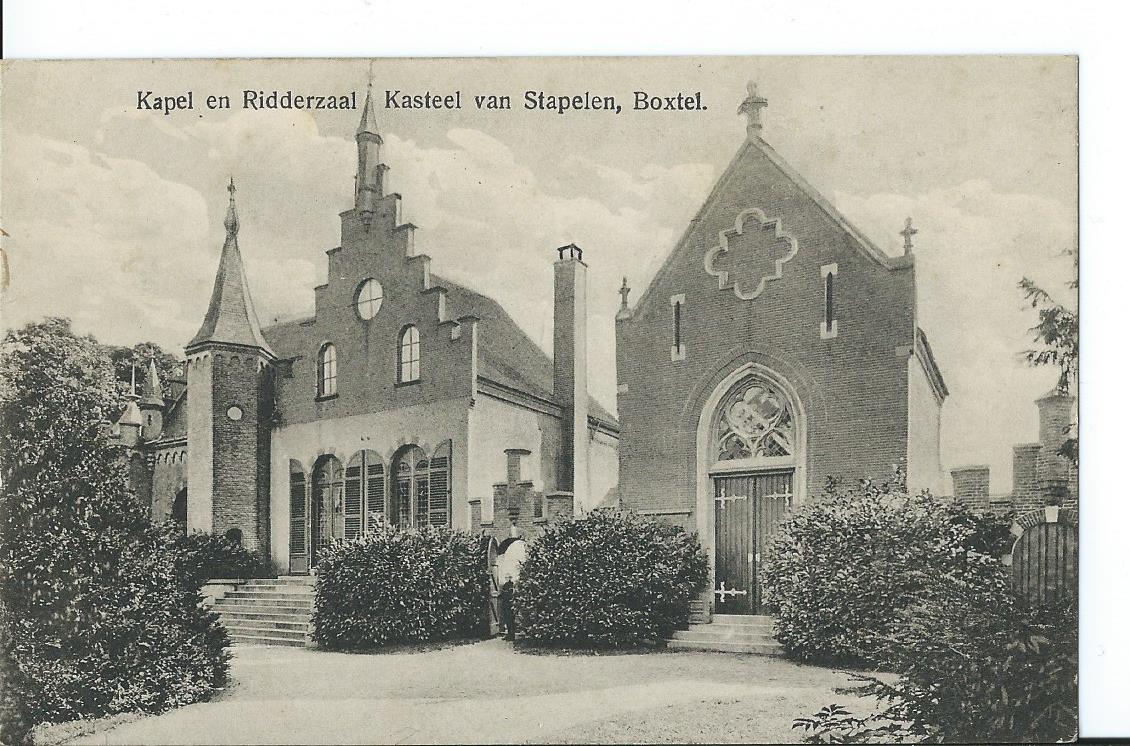Boxtel (NB), Kapel en Ridderzaal kasteel van Stapelen, 2556