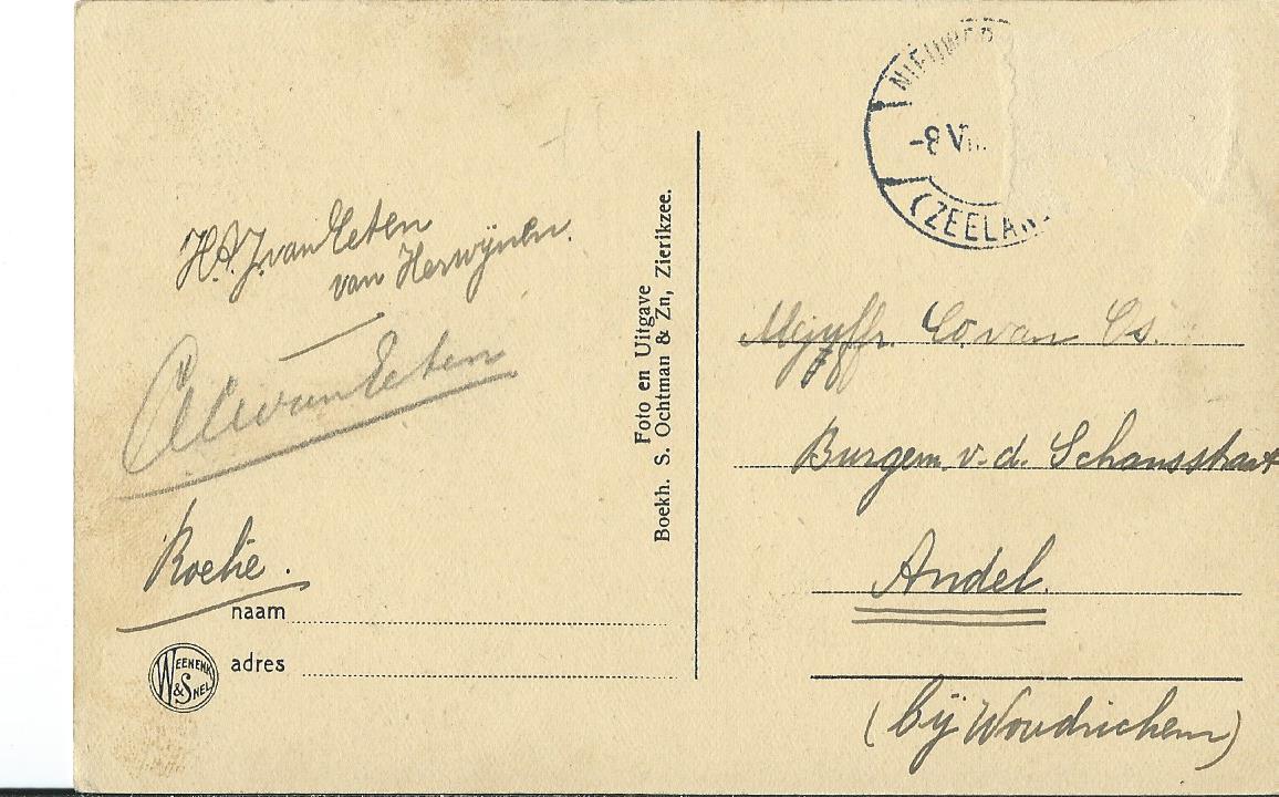 Zierikzee (ZL), Post- en Telegraafkantoor