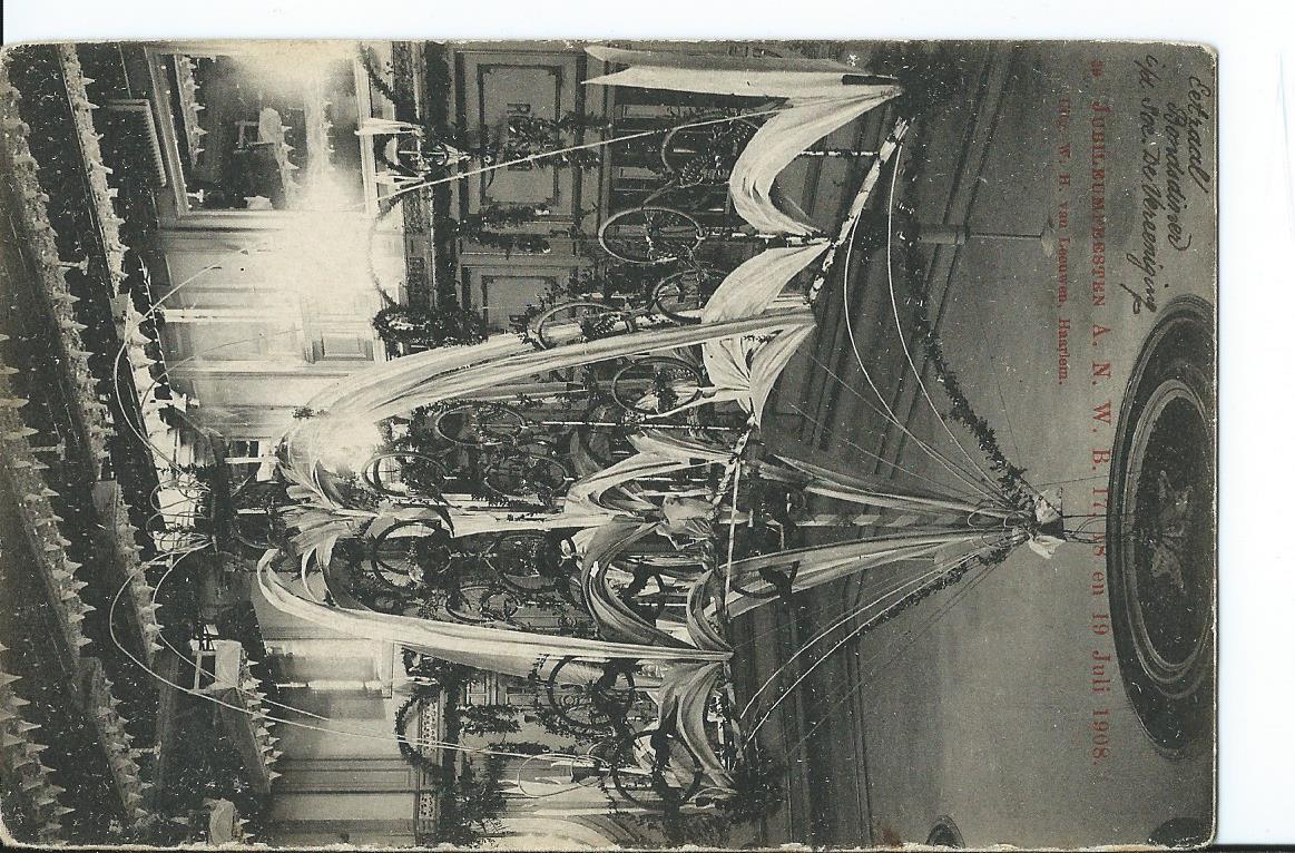 Haarlem (NH),  Jubileumfeesten AN.W.B., 17, 18 en 19 Juli 1908