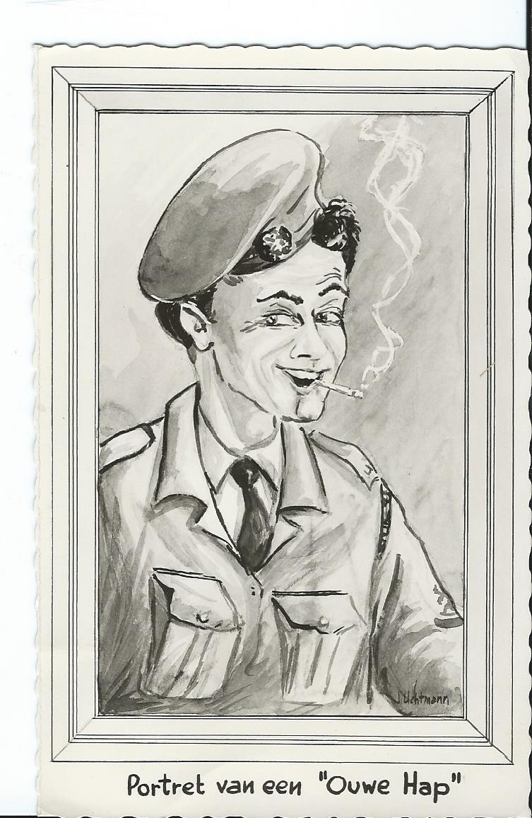 Militair, Portret van een "Ouwe Hap"