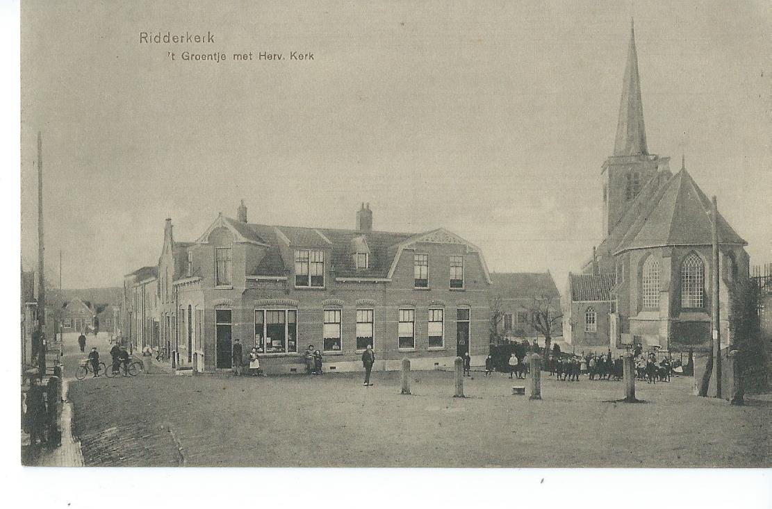Ridderkerk (ZH), 't Groentje met Ned. Herv. Kerk
