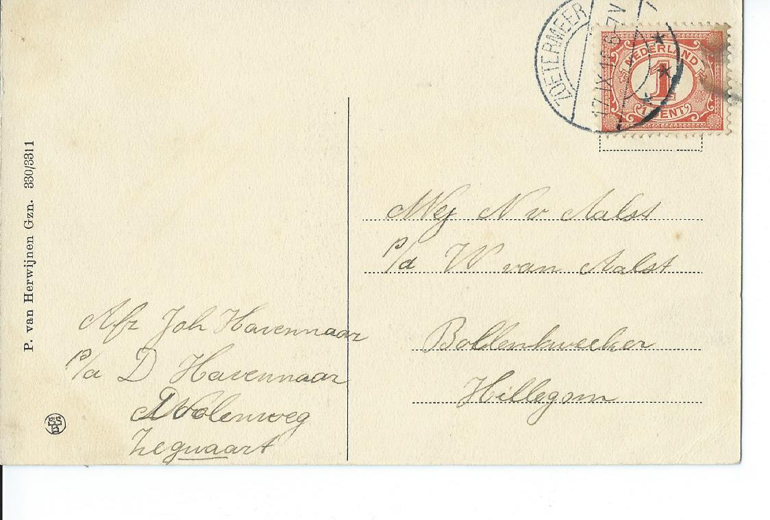 Zegwaart (ZH), Ned. Herv. Kerk