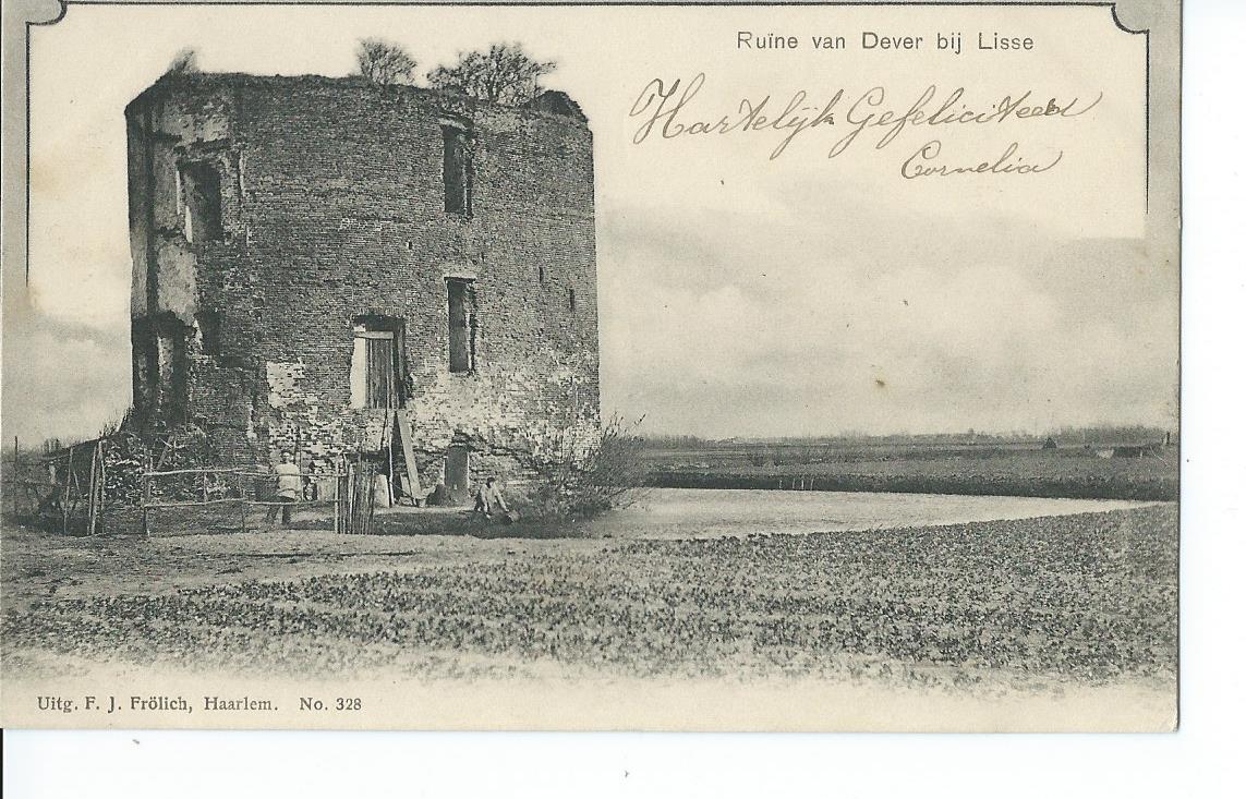 Lisse (ZH), Ruine van Dever 