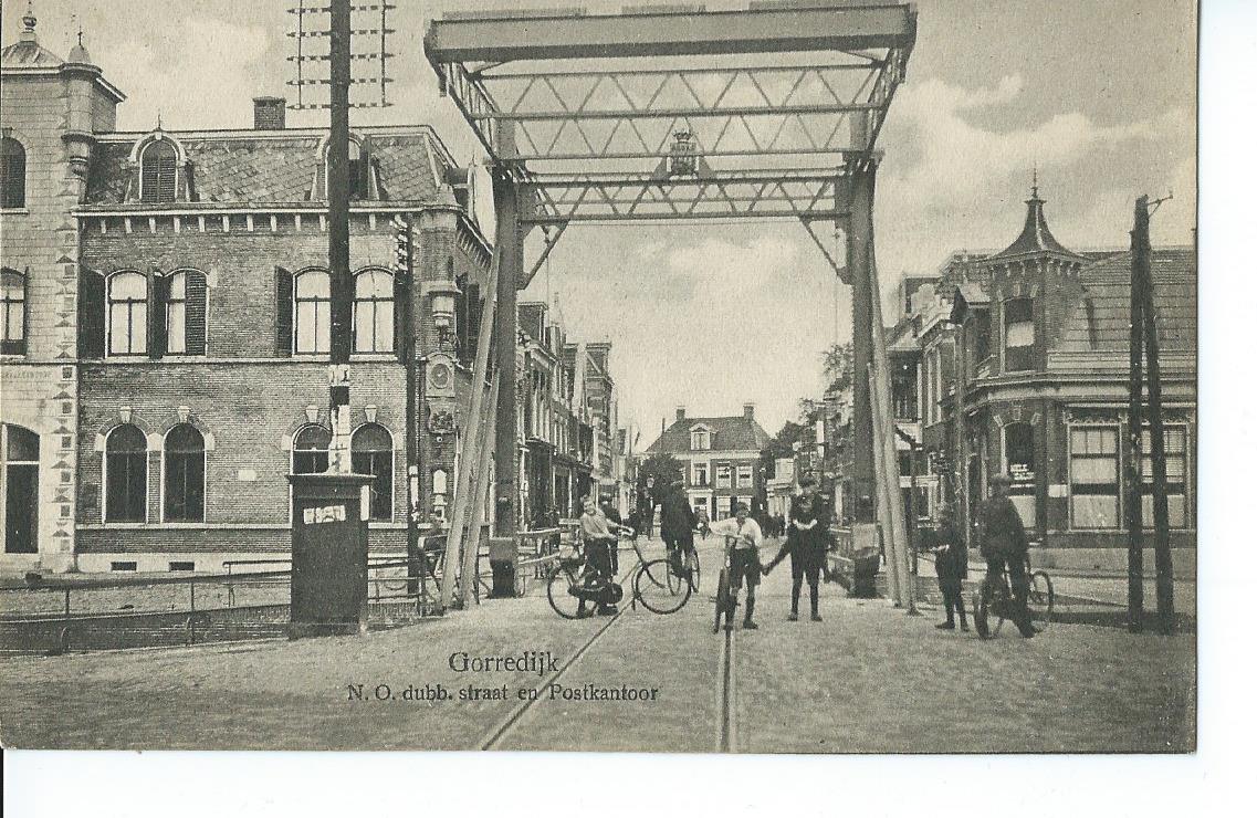 Gorredijk (FR), N.O.-dubb.straat en Postkantoor, 2793