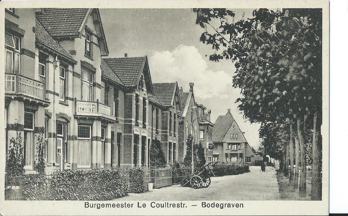 Bodegraven (ZH),  Burgemeester Le Coultrestraat