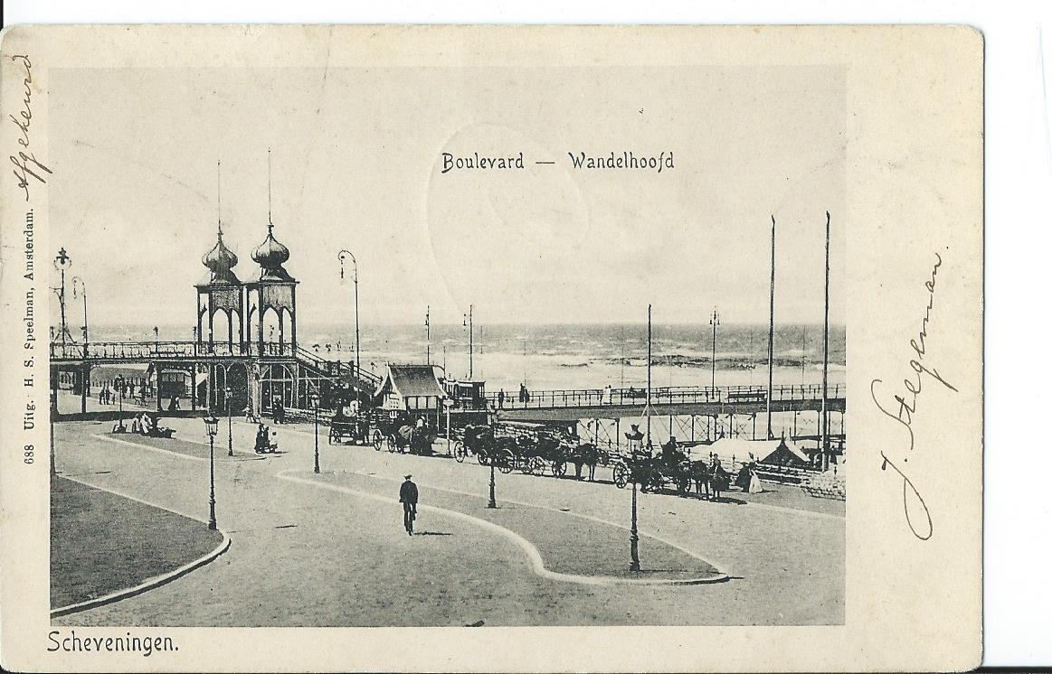 Scheveningen (ZH), Boulevard - Wandelhoofd