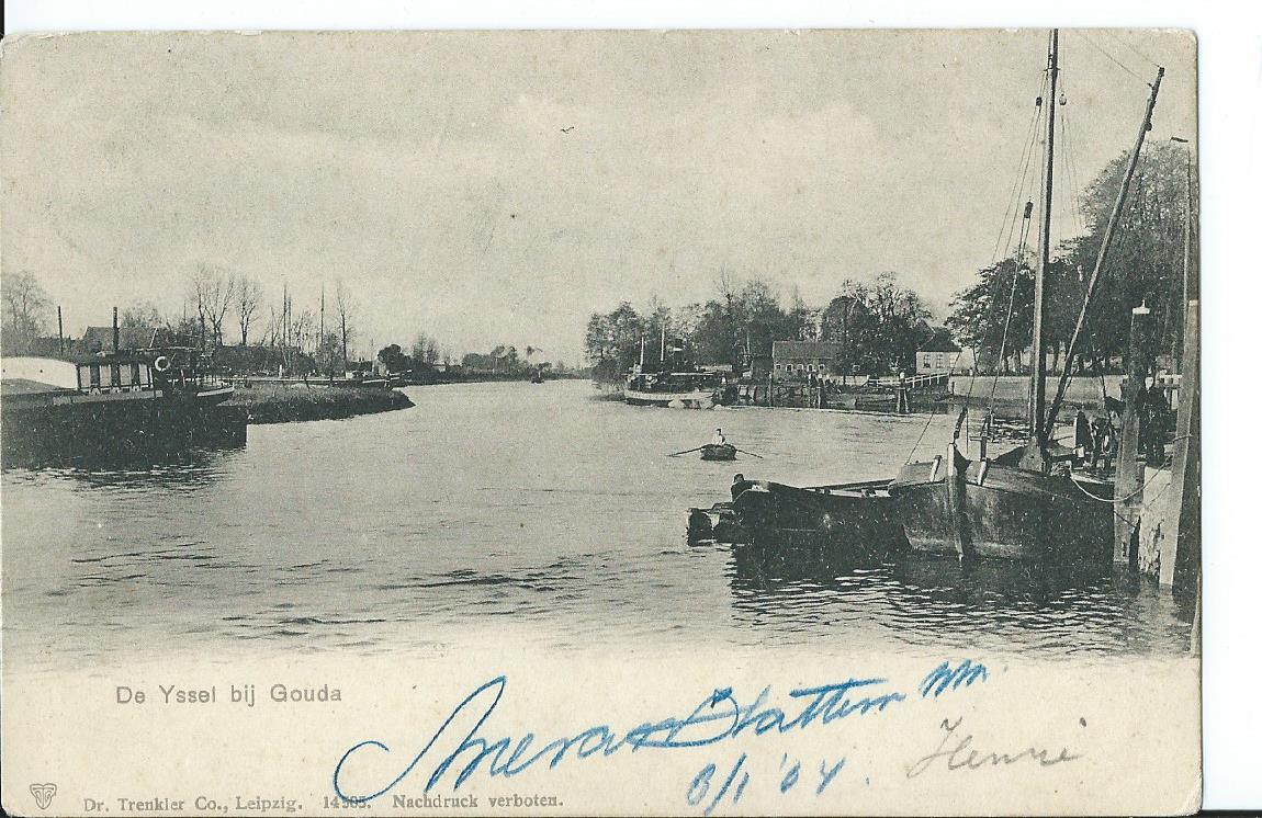 Gouda (ZH), De Yssel bij Gouda, 2813