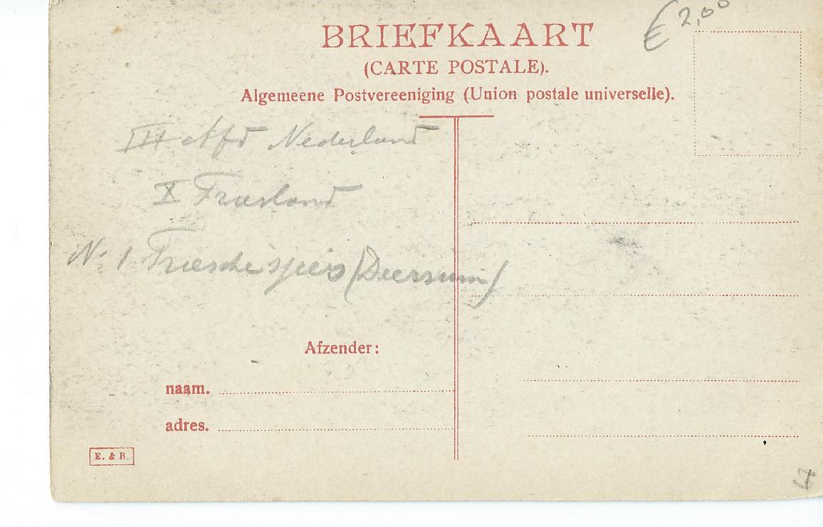 Haarlem (NH), 25-Jarig bestaan van den A.N.W.B., Friesche Sjees (Deersum, Friesland)