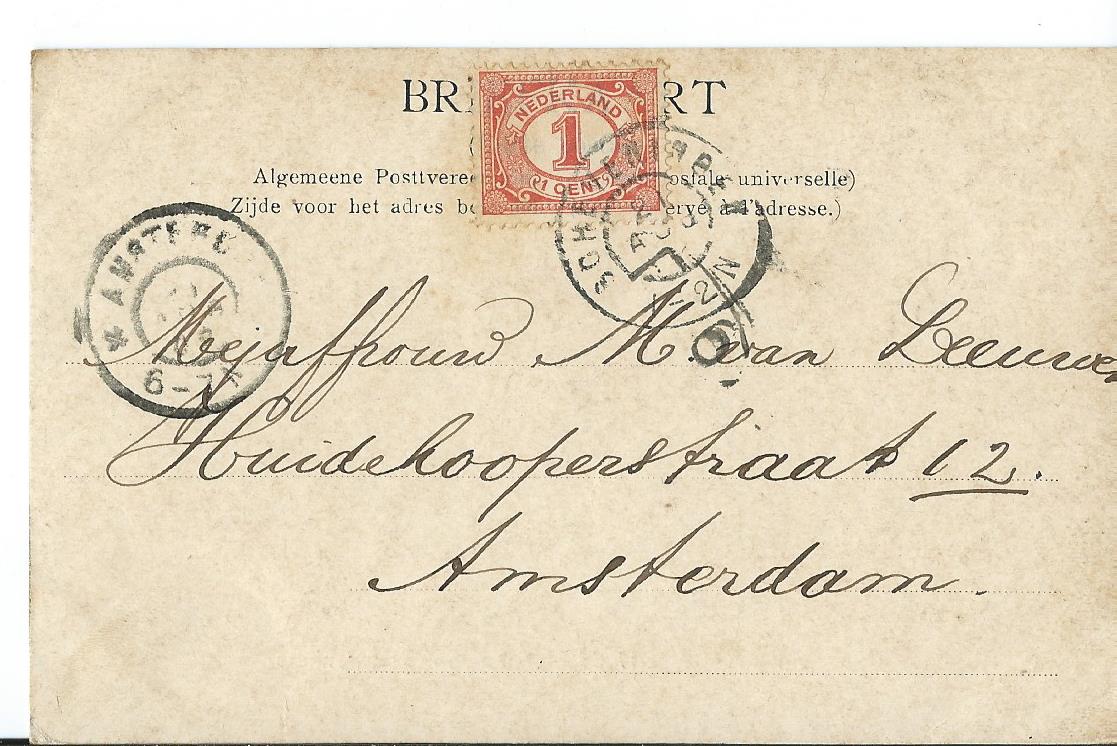 Scheveningen (ZH), Duinstraat met Oude Mannen- en Vrouwenhuis