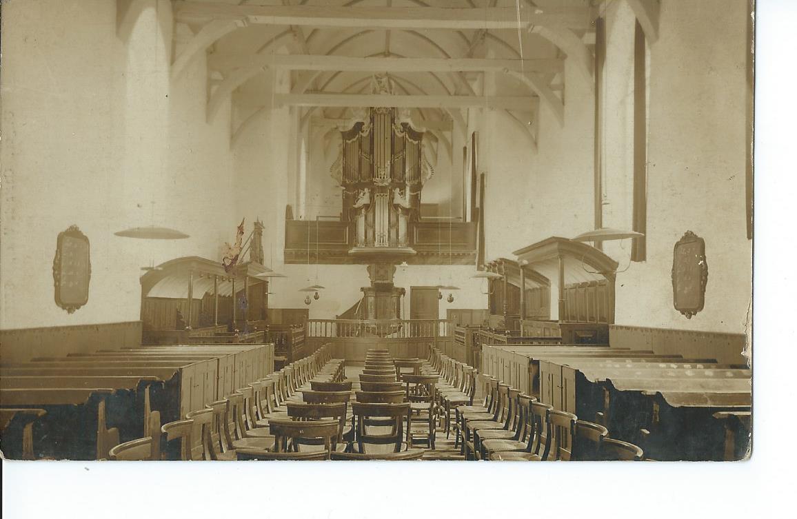 Stiens (FR), Interieur Ned.Herv. Kerk, na de verbouwing